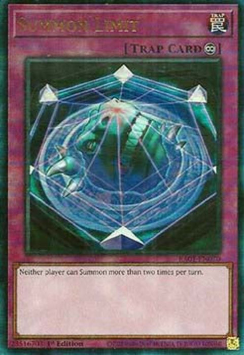 Summon Limit (V.7) RA01-EN070 Ultimate Rare Englisch