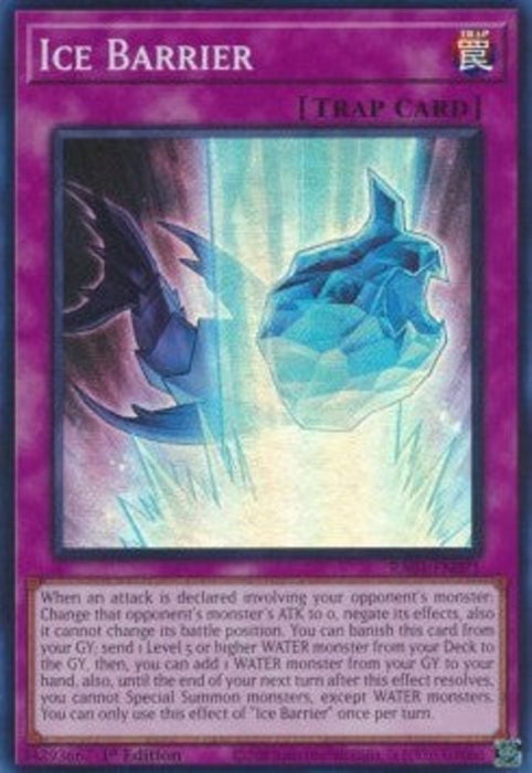 Ice Barrier (V.1) RA01-EN071 Super Rare Englisch