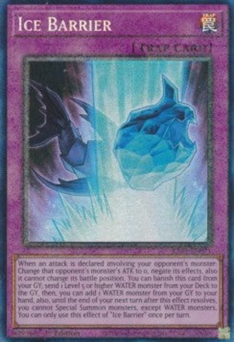 Ice Barrier (V.6) RA01-EN071 Collectors Rare Englisch