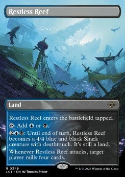 Restless Reef XLCI-349 Rare Englisch