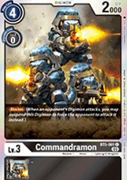 Commandramon (BT5-061) OTPE Alternative Art Englisch
