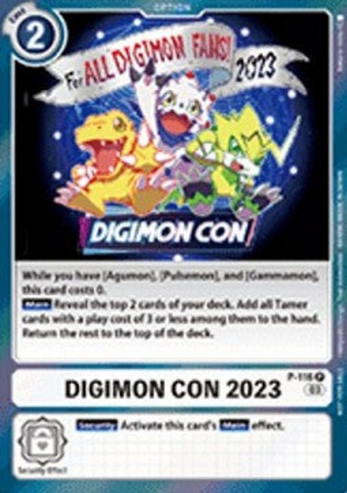 DIGIMON CON 2023 (P-116) OTPE Promo Englisch