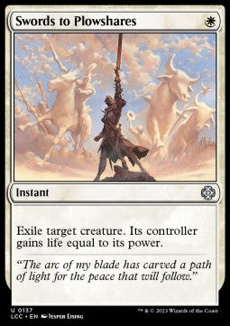 Swords to Plowshares LCC-137 Uncommon Englisch