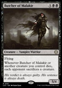 Butcher of Malakir LCC-187 Rare Englisch