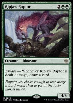 Ripjaw Raptor LCC-253 Rare Englisch