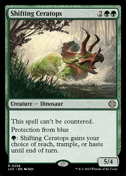 Shifting Ceratops LCC-258 Rare Englisch