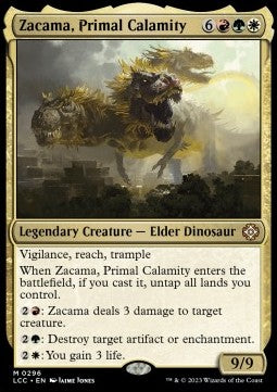Zacama, Primal Calamity LCC-296 Mythic Englisch