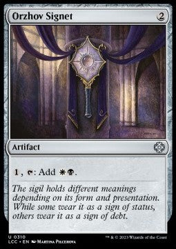 Orzhov Signet LCC-310 Uncommon Englisch