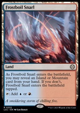 Frostboil Snarl LCC-332 Rare Englisch