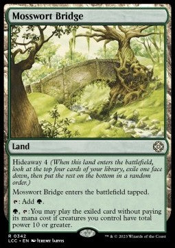 Mosswort Bridge LCC-342 Rare Englisch