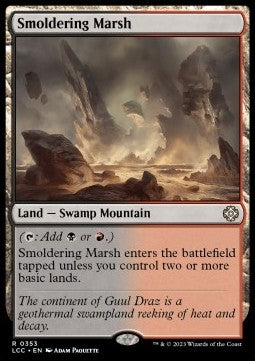 Smoldering Marsh LCC-353 Rare Englisch