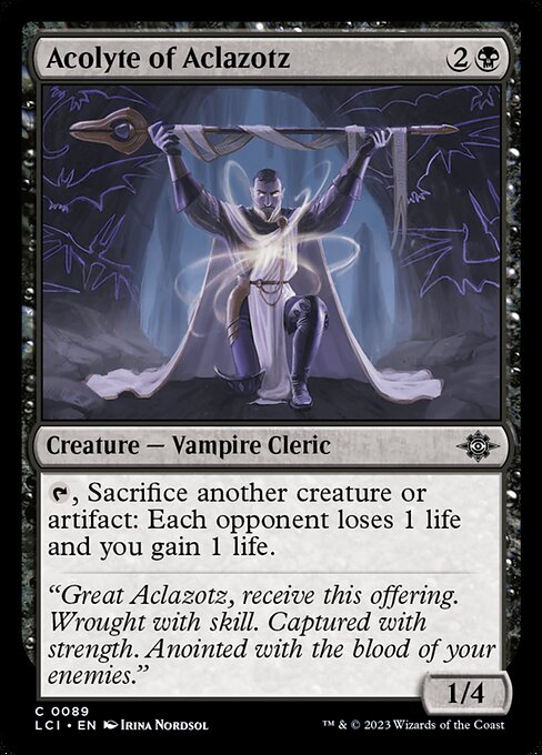 Magic: Acolyte of Aclazotz