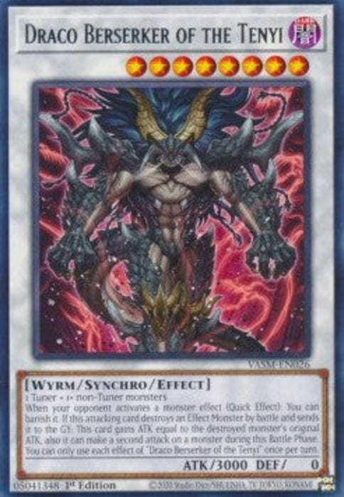 Draco Berserker of the Tenyi VASM-EN026 Rare Englisch