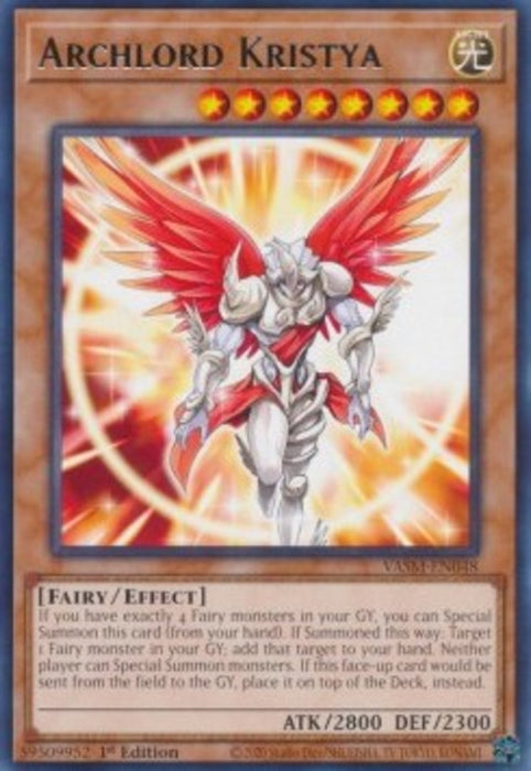 Archlord Kristya (V.1) VASM-EN048 Rare Englisch