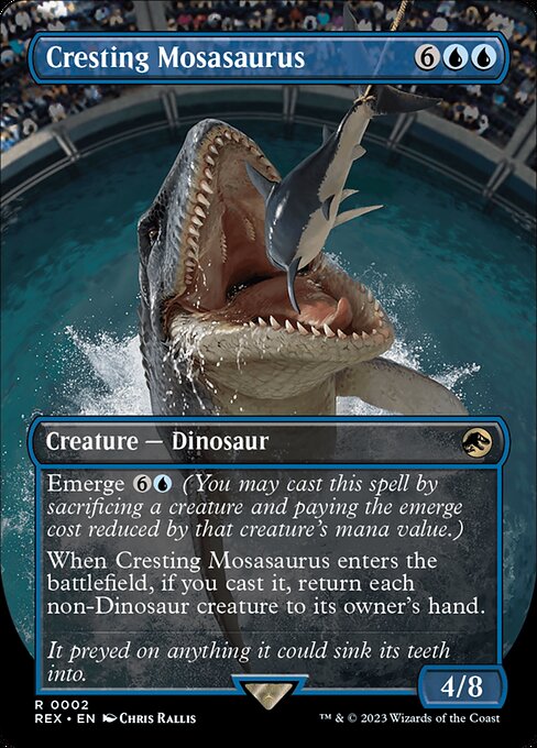 Magic: Cresting Mosasaurus