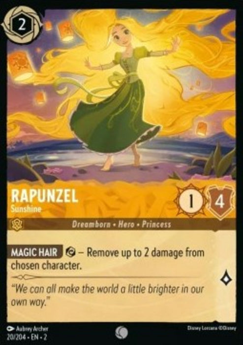 Rapunzel - Sunshine 2ROF-020 Common Englisch