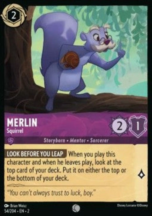 Merlin - Squirrel 2ROF-054 Common Englisch