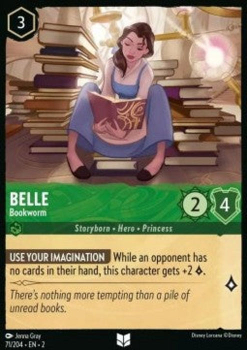 Belle - Bookworm 2ROF-071 Uncommon Englisch