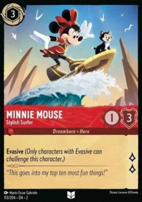 Minnie Mouse - Stylish Surfer 2ROF-113 Uncommon Englisch