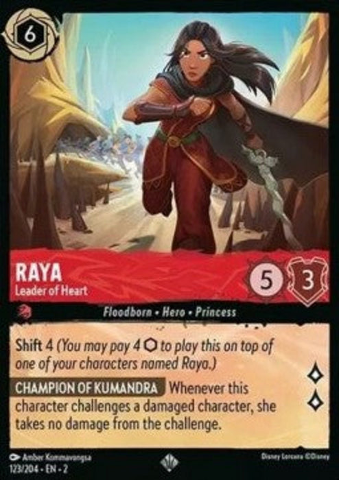 Raya - Leader of Heart 2ROF-123 Super Rare Englisch