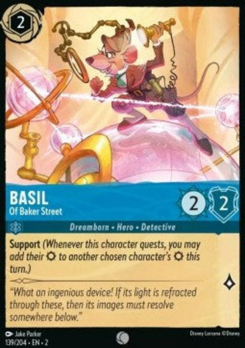 Basil - Of Baker Street 2ROF-139 Common Englisch
