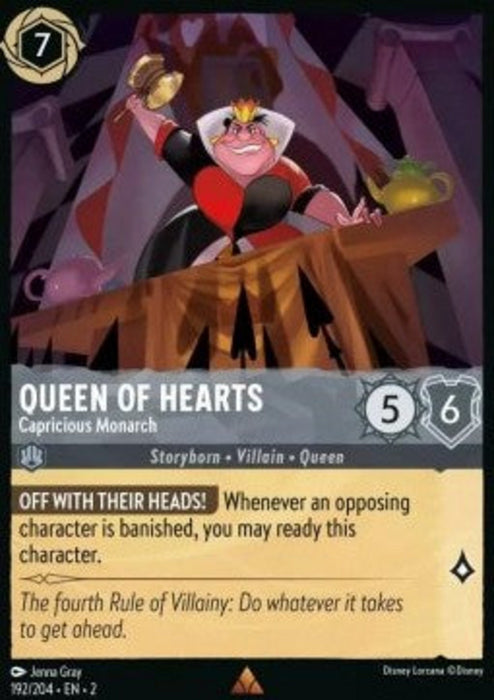 Queen of Hearts - Capricious Monarch 2ROF-192 Rare Englisch