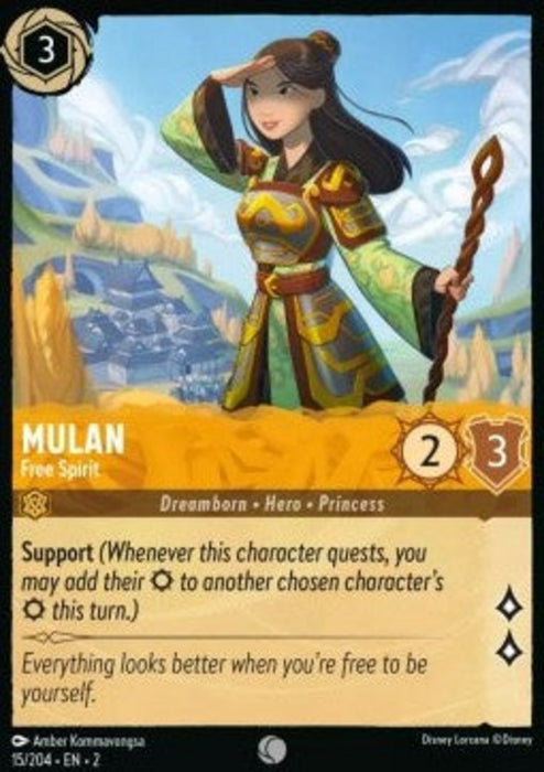 Mulan - Free Spirit 2ROF-015 Common Englisch