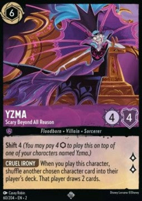 Yzma - Scary Beyond All Reason 2ROF-060 Super Rare Englisch