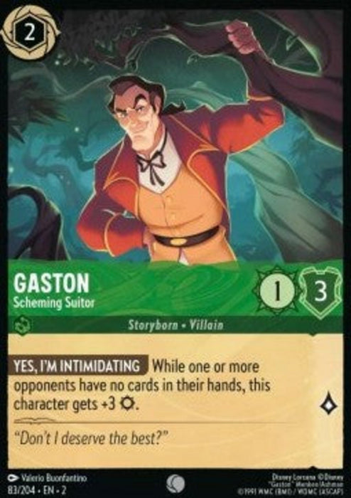 Gaston - Scheming Suitor 2ROF-083 Common Englisch
