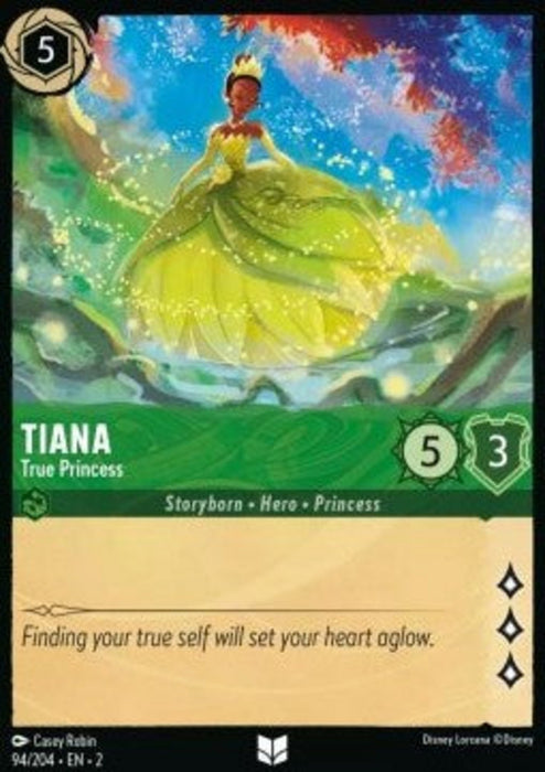 Tiana - True Princess 2ROF-094 Uncommon Englisch