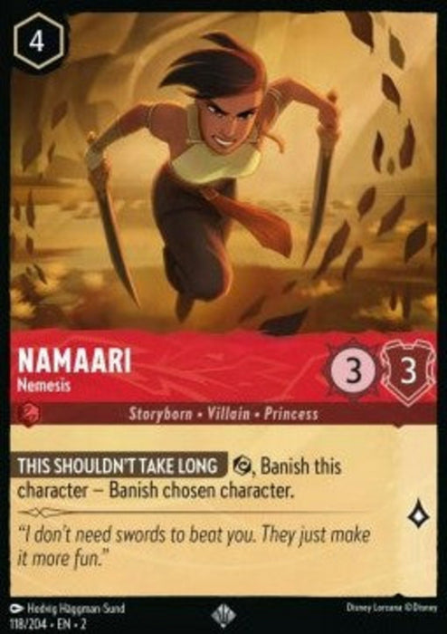 Namaari - Nemesis 2ROF-118 Super Rare Englisch