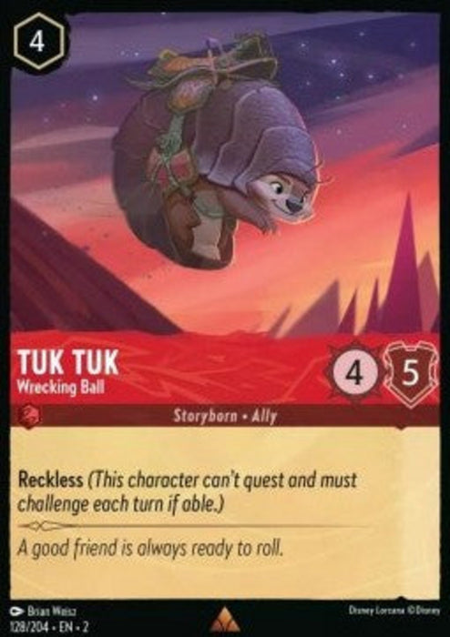Tuk Tuk - Wrecking Ball 2ROF-128 Rare Englisch