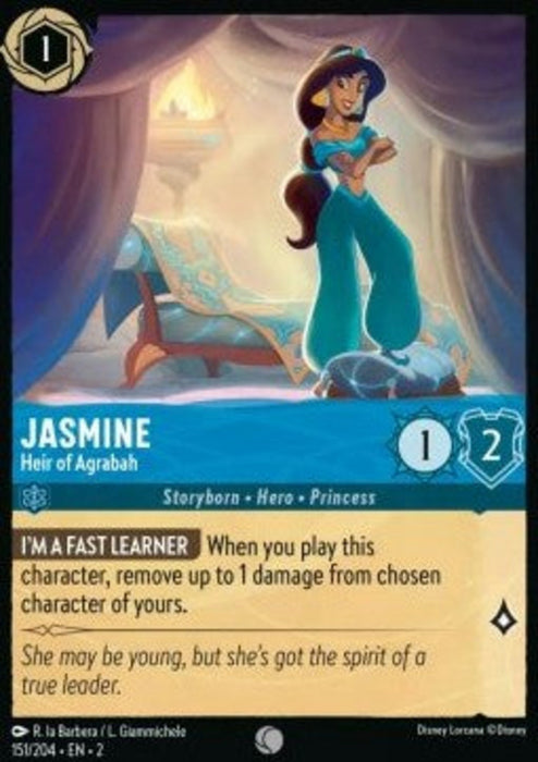 Jasmine - Heir of Agrabah 2ROF-151 Common Englisch