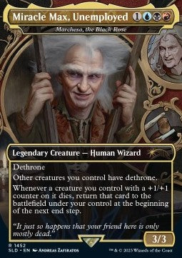 Marchesa, the Black Rose SLDSP23-1452 Rare Englisch
