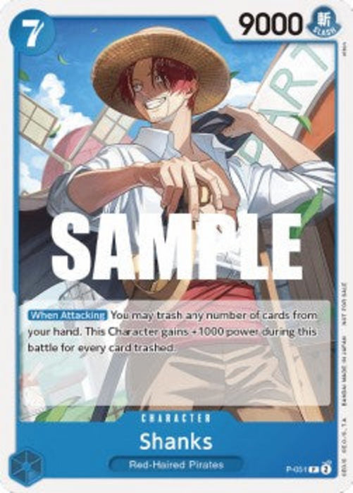 Shanks (P-051) P Promo Englisch