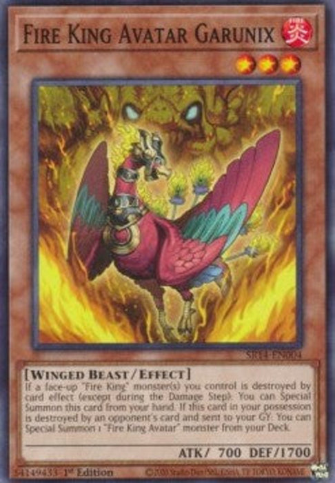 Fire King Avatar Garunix SR14-EN004 Common Englisch