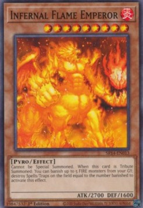 Infernal Flame Emperor SR14-EN013 Common Englisch