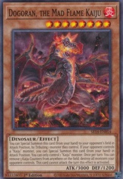 Dogoran, the Mad Flame Kaiju SR14-EN014 Common Englisch