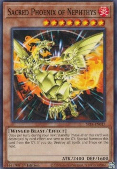 Sacred Phoenix of Nephthys SR14-EN017 Common Englisch