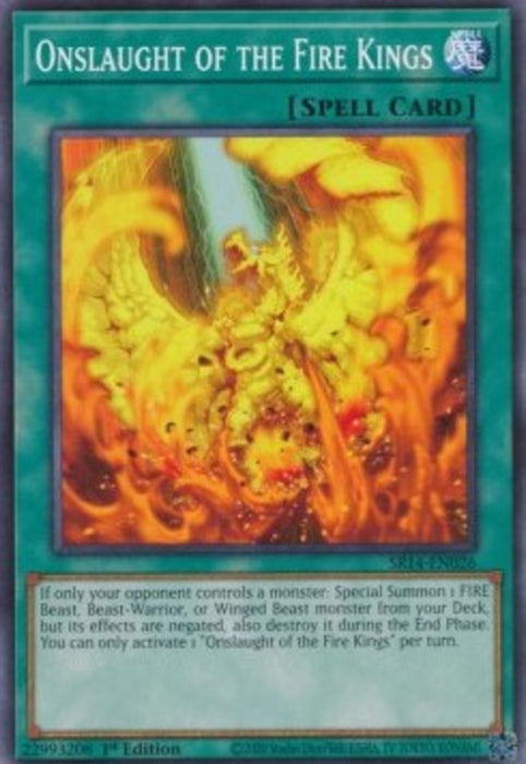 Onslaught of the Fire Kings SR14-EN026 Common Englisch