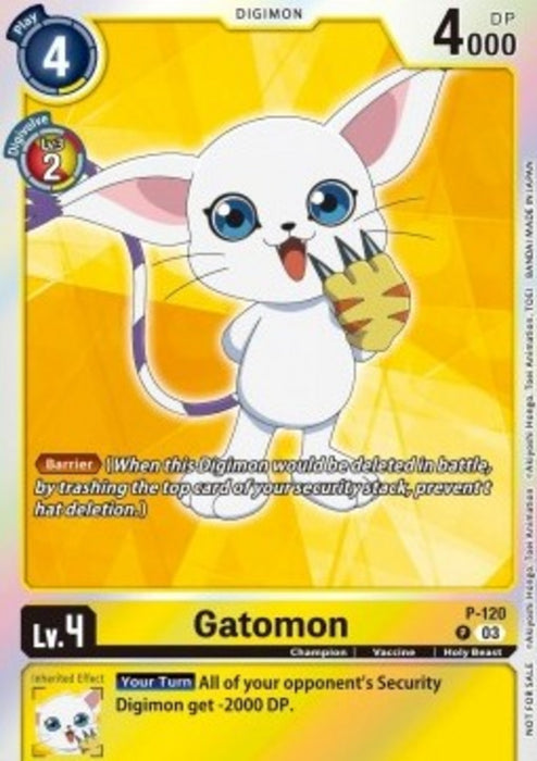 Gatomon (P-120) P Promo Englisch