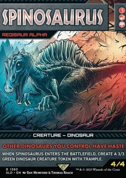 Regisaur Alpha SLDSV23-1393 Rare Englisch