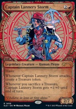 Captain Lannery Storm SLDSV23-1409 Rare Englisch
