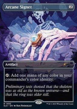 Arcane Signet SLDSV23-1492 Rare Englisch