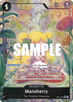 Mansherry (OP05-088) (V.2) OP05 Alternate Art Englisch