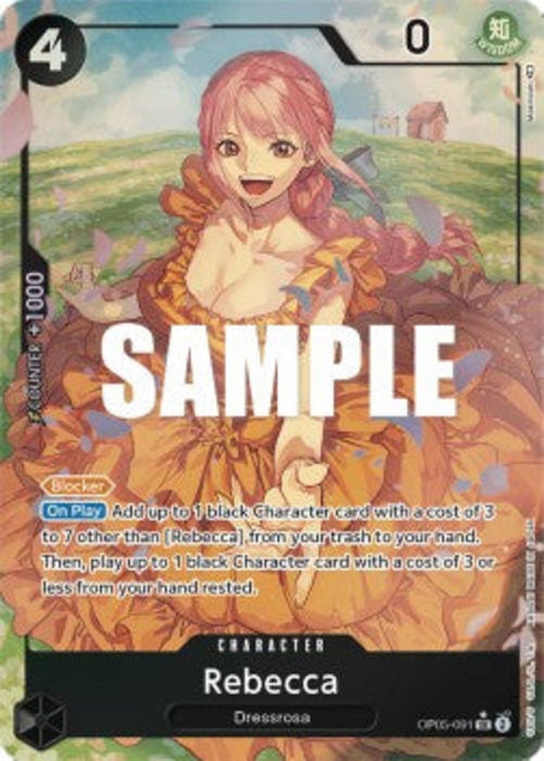 Rebecca (OP05-091) (V.2) OP05 Alternate Art Englisch