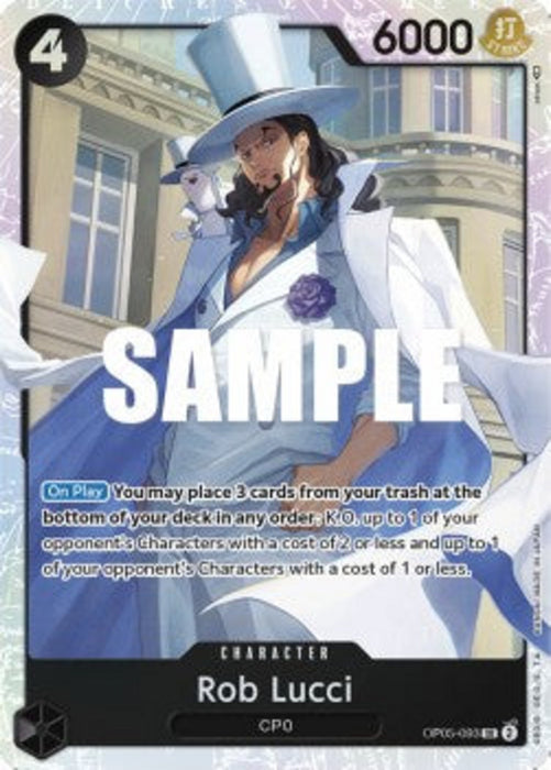 Rob Lucci (OP05-093) (V.1) OP05 Super Rare Englisch