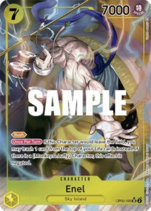 Enel (OP05-100) (V.2) OP05 Alternate Art Englisch