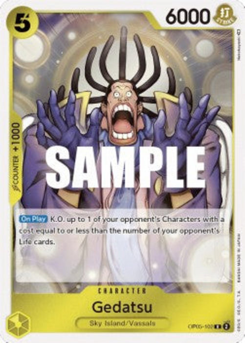 Gedatsu (OP05-102) (V.1) OP05 Rare Englisch