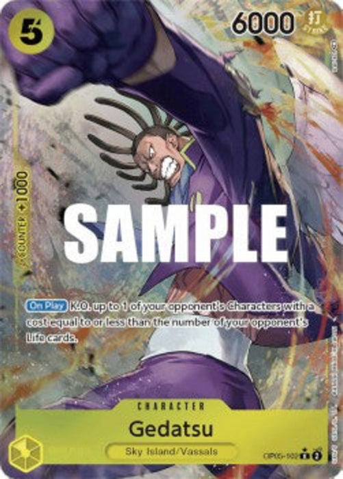 Gedatsu (OP05-102) (V.2) OP05 Alternate Art Englisch